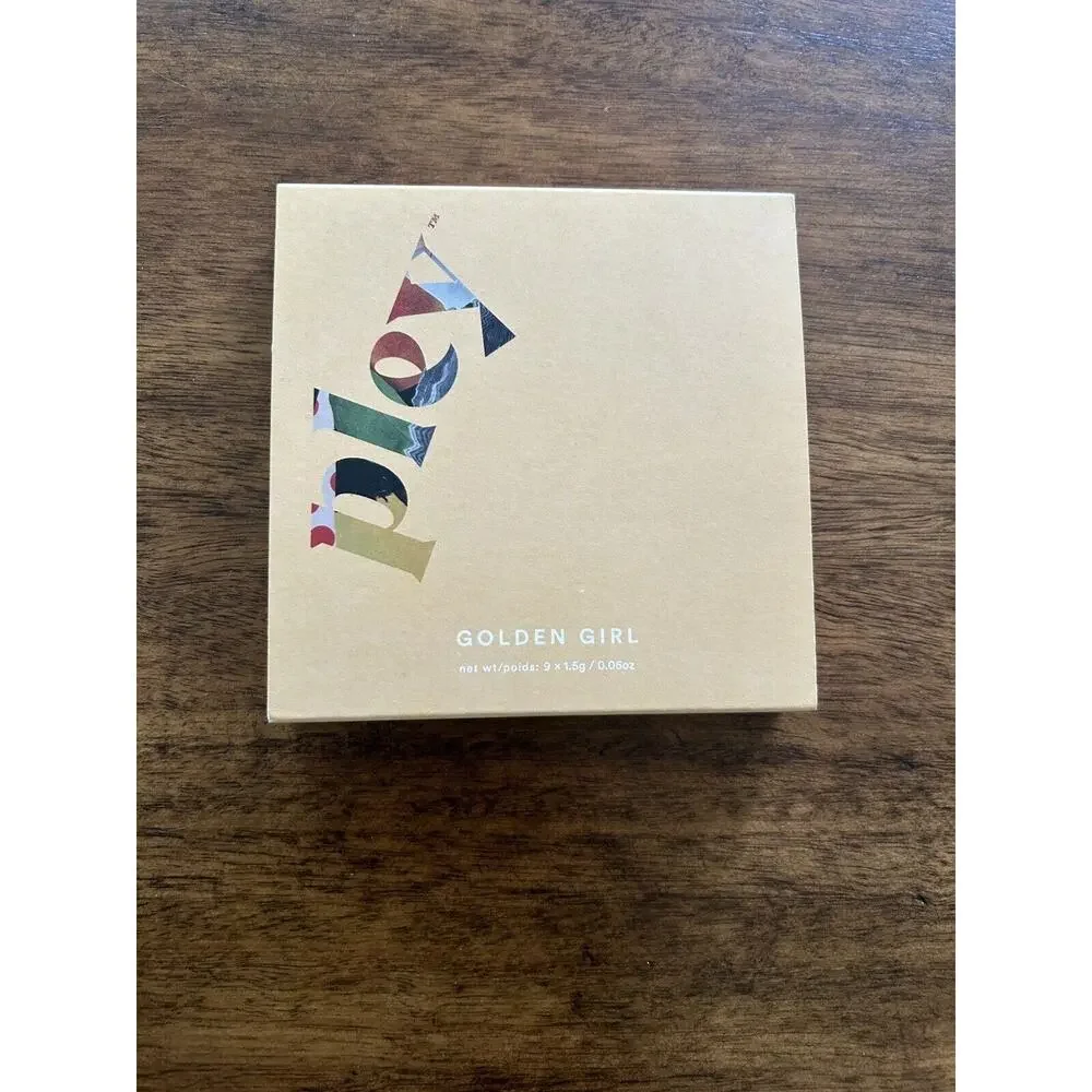 Pley Beauty ~ Golden Girl Eyeshadow Palette ~ NEW